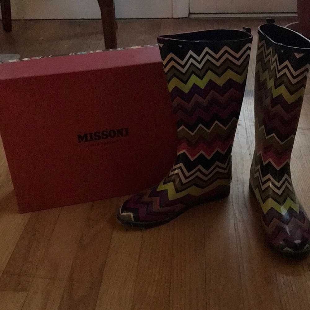 Missoni for Target Rain Boots.